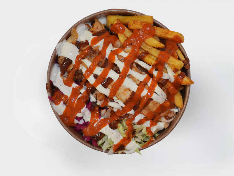 Pommes Biss Chicken Bowl